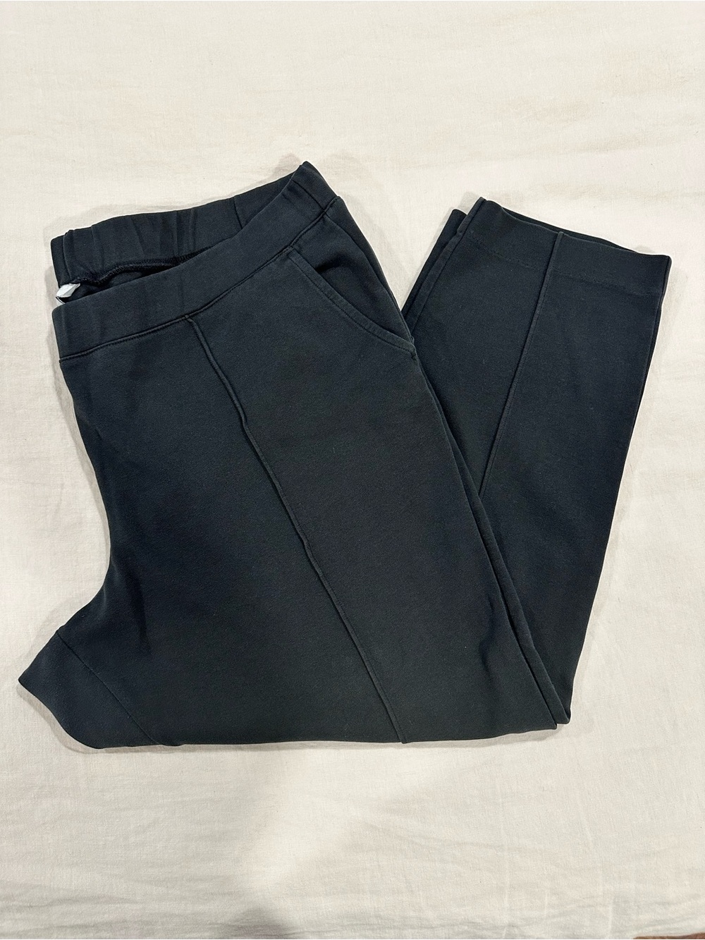 J. Crew Black Cropped Ponte Ankle Pants